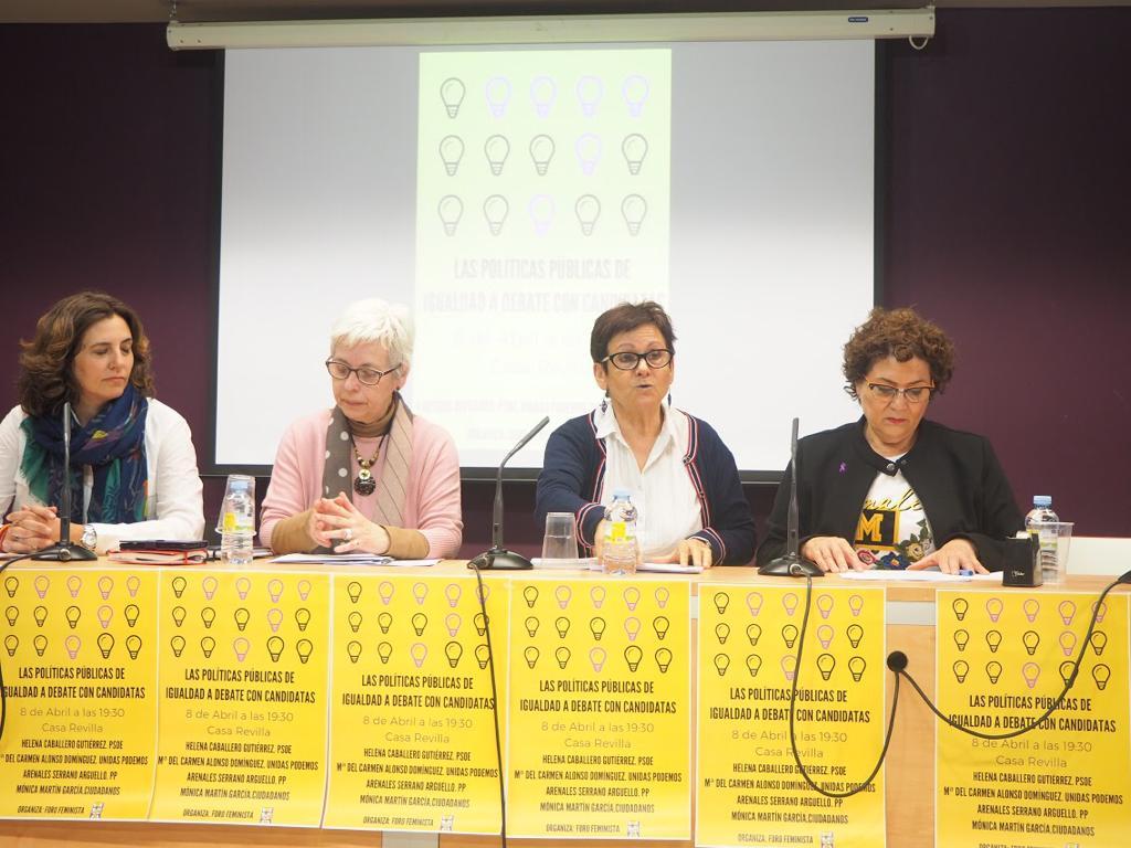 ACTIVIDAD: Debate político con perspectiva feminista en la Casa Revilla de Valladolid. 8/4/2019
