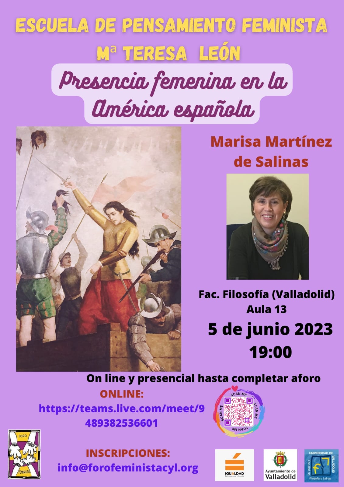 PRESENCIA FEMENINA EN LA AMERICA ESPAÑOLA