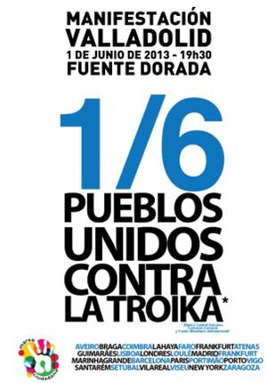 1 DE JUNIO 19,30H. MANIFESTACION MAREA EUROPEA 