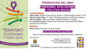 Las Propuestas Feministas ante las Elecciones Generales del 20D desde el feminismo. Debate con candidatas y candidatos.