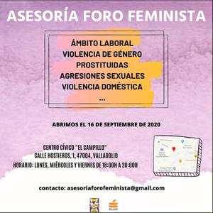 ASESORÍA FORO FEMINISTA