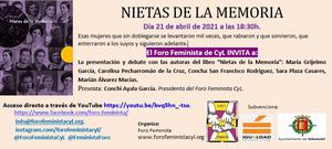 Presentación de libro "Nietas de la memoria"