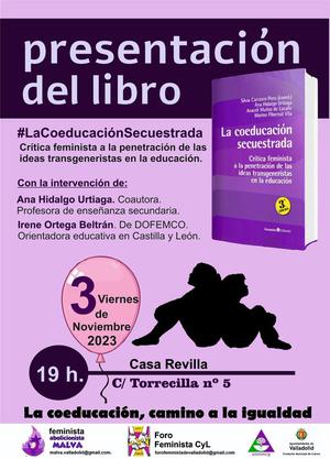 PRESENTACIÓN DEL LIBRO: LA COEDUCACIÓN SECUESTRADA