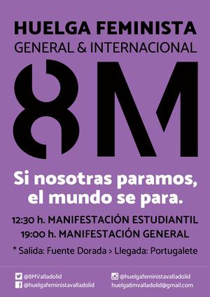 8M - Si nosotras paramos, el mundo se para