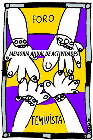 MEMORIA DE ACTIVIDADES 2019. FORO FEMINISTA DE CASTILLA Y LEÓN