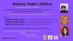 MUJERES: PODER Y POLÍTICA